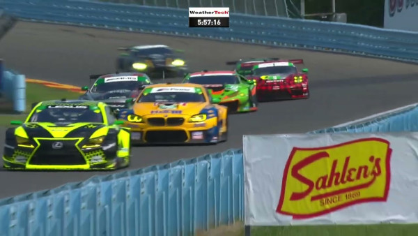 Race cars at Watkins Glen International Race Track