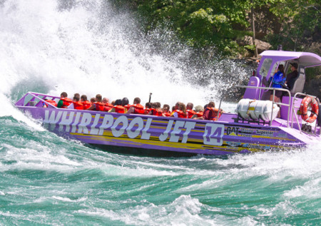 Whirlpool Jet Boat Tours in the Niagara Gorge